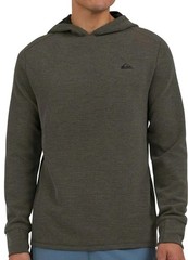 Quiksilver Men’s Gray Long Sleeve Dry Flight Hooded Shirt / Small / New