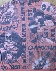 Marvel Deadpool Hooded Men’s Pullover Sweatshirt Size’s S, M, L, XL, 2XL
