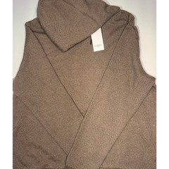 Goodfellow & Co Men’s Brown Cozy Knit Pullover Hoodie L New With Tags