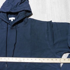 PETER MILLAR Mens 2XL XXL HOODIE LAVA WASH WASHED BLACK PULLOVER SWEATSHIRT