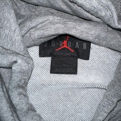 Jordan Breakfast Club Hoodie Mens Small Gray Sweatshirt Nike Basketball Air