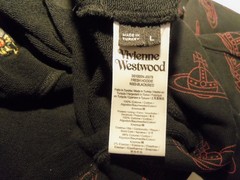 Vivienne Westwood Fresh Hoodie ADULT LARGE – Black Red 3101000N-J0079 – Turkey