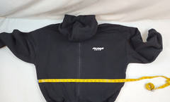 Alphalete Hoodie Black Gym Powerlift Train Athletic Weight Lift Size Medium M