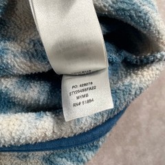 Patagonia Men’s XL Synchilla Snap-T Pullover Geometric Tidal Blue Tie-Dye