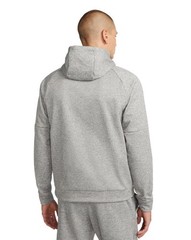 Nike Men’s Therma-FIT Long Sleeve Logo Hoodie Pullover Dark Grey Heather Medium