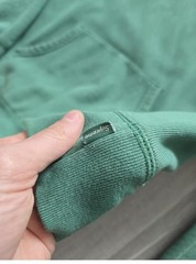 Supreme Green Cord Collegiate Hoodie SS18 size medium