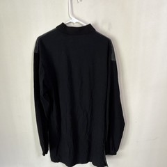 955 Originals Men’s LT Black Gray 1/4 Zip Long Sleeve Polo Pullover Vintage