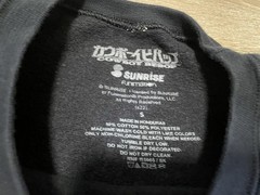 Cowboy Bebop Sz S Spike Valentine Jet Black Edward Ein Yellow Black Sweatshirt