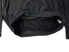 24-7 Series Grid Fleece Pullover Hoodie – Black Midweight Shirt W/Hood,Pocket