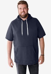 Liberty Blues by KingSize Men’s Big & Tall Short-Sleeve Hoodie