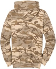 Camo Fleece Pullover Hoodie Camouflage Casual Cotton Blend Hooded Sweatshirt