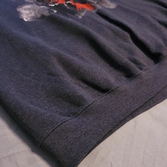 Assassins Creed Graphic Pullover Sweatshirt Gray XL Loot Crate Lvl Up