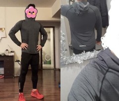 Men’s Hoodies Long Sleeve T-shirts Training Clothes Breathable Sports T – shirts