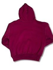 Yeezy Gap Perfect Hoodie Burgundy Kanye West Y2K Streetwear Size L