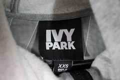 Ivy Park Mens XXS Spell Out Sleeveless Full Zip Hoodie B950