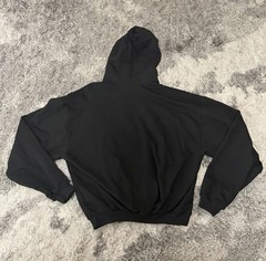 Kanye West Yeezy HD-01 Black No Print Blank Hoodie Sweatshirt Size 2