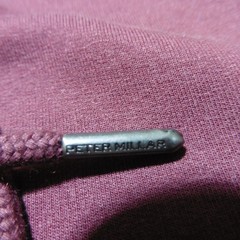 PETER MILLAR Mens M MEDIUM LAVA WASH HOODIE CLARET RED PULLOVER SWEATSHIRT