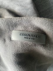 Fear Of God Essentials Relaxed Hoodie – ‘Iron’ : Men’s Large [AUTHENTIC – CLEAN]
