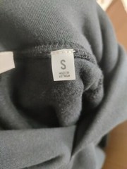 Fear of God Essentials Hoodie Stretch Limo Black Size Small AUTHENTIC