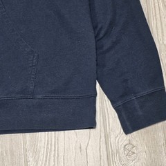 Barbell Hoodie Men XL Blue Lightweight Logo Spell out Drawstring Sweatshirt