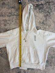 Off-White Temperature 0.5% Graphic Hoodie White Size M Unisex OMBB031S18192081
