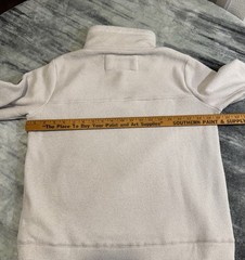 Billabong Adventure Division Large 1/4 Zip Mock Neck Fleece Pullover Oatmeal – S