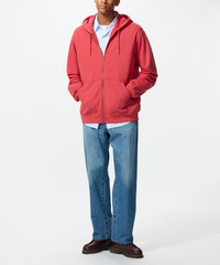 UNIQLO Sweat Full-Zip Hoodie UNISEX XS–4XL 482311 Classic ZIP Hoodie Casual Wear