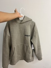 Essentials Hoodie – Dark Oatmeal Brand New