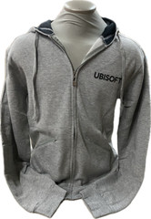 UBISOFT HOODIE GREY – Black logo