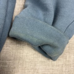 L.L. Bean Katahdin Iron WHoodie Mens M Blue Full Zip Sherpa Lined Fleece