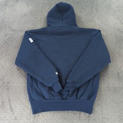 Facebook Hoodie Tyndale Heavyweight Flame Resistant Blue Men Medium Made in USA
