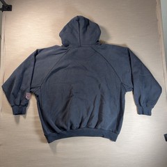 Triple Five Soul TFS Embroidered Hoodie XL Y2K Streetwear Navy Spell Out VTG