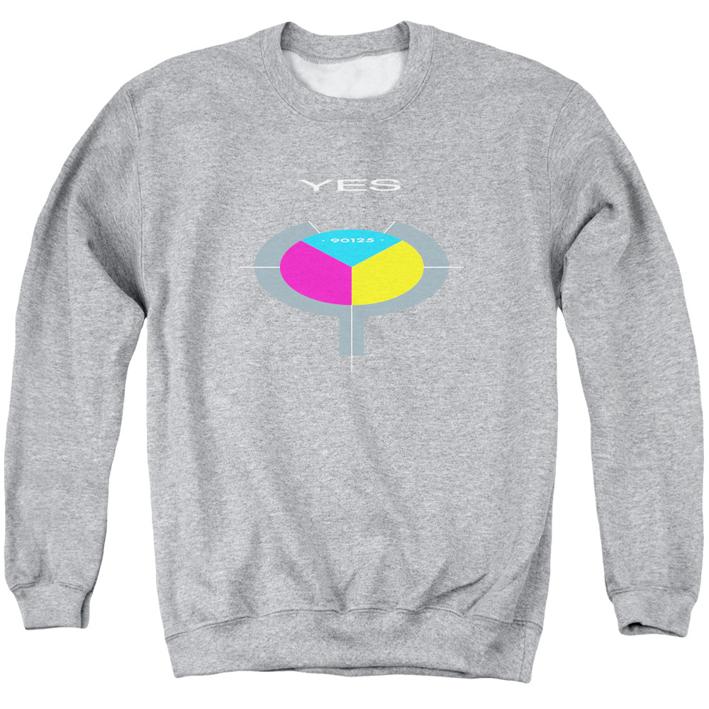 YES 90125 Licensed Adult Pullover Crewneck Band Sweatshirt SM-3XL