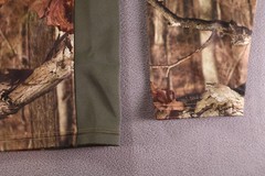 Under Armour Men’s LARGE 1/4 Zip Pullover Scent Control Camo Hunting Mossy Oak