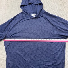 Peter Millar Crown Sport Pine Performance Hoodie Men XL Fractured Skulls Golf
