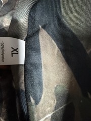NWOT Men’s Full Zip Camo Hoodie Size XL Slim