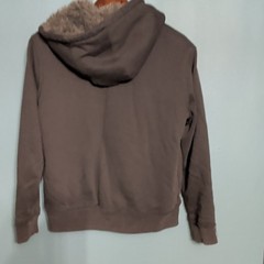 American Rag Cie Men’s Gray Full Zip Hooded Fleece Lined Hoodie Pockets M