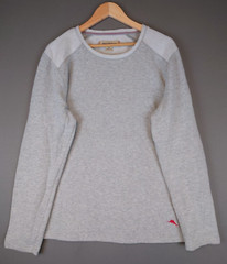 Tommy Bahama Round Neck Pullover Sweatshirt Heather Gray Men’s Size Large