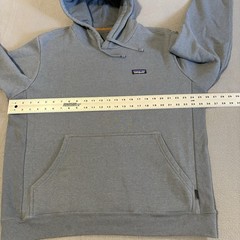 Patagonia Uprisal Hoodie Mens XL Gray Regular Fit Pullover Fleece 39621 Logo