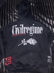 Civil Regime x Deadpool Black Hoodie Size Small New Without Tags
