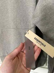 Essentials Fear of God Dark Oatmeal Hoodie
