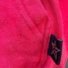 Vintage Y2K Top Heavy Spider Red Hoodie Pullover Juniors Teens Size XL Skater