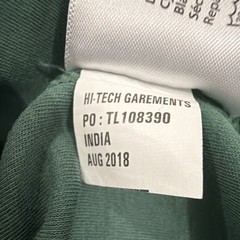 Greg Norman Men’s Green 1/4 Zip Cotton Knit Collared Sweatshirt Long Sleeve M
