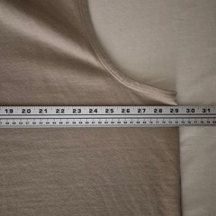 One Bone Mens Sleeveless Hoodie Tan French Terry Curved Hem Size 4 Athleisure