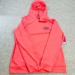 Redvanly Larkin Hoodie Coral Pullover Performance Golf Mens XL Bo Jackson Logo