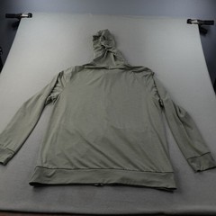 Nike Yoga Hoodie Mens Large Dri-FIT Full Zip Beige Training Jacket CZ2217