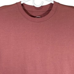 Eighty Eight Brand Mens Short Sleeve Sweatshirt Mauve Pink Crew Neck Medium NEW