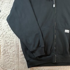 Pro Club Men’s Heavyweight Full Zip Hooded Hoodie w/ Pockets Black XL