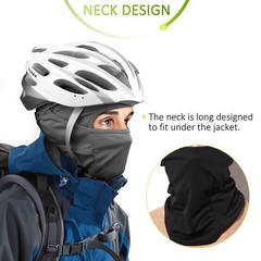 Balaclava Face Mask Adjustable Windproof UV Protection Hood for Outdoor Sports