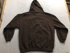 Guinness Hoodie Mens XL Dark Brown Graphic Print Hooded Pocket
